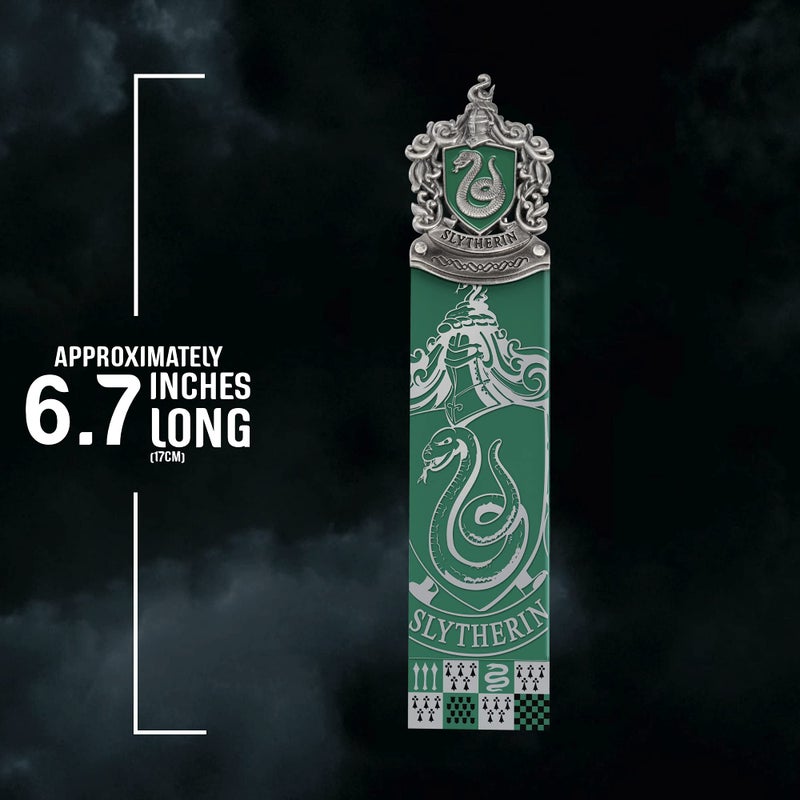 The Noble Collection Harry Potter Slytherin Crest Bookmark - Image 3
